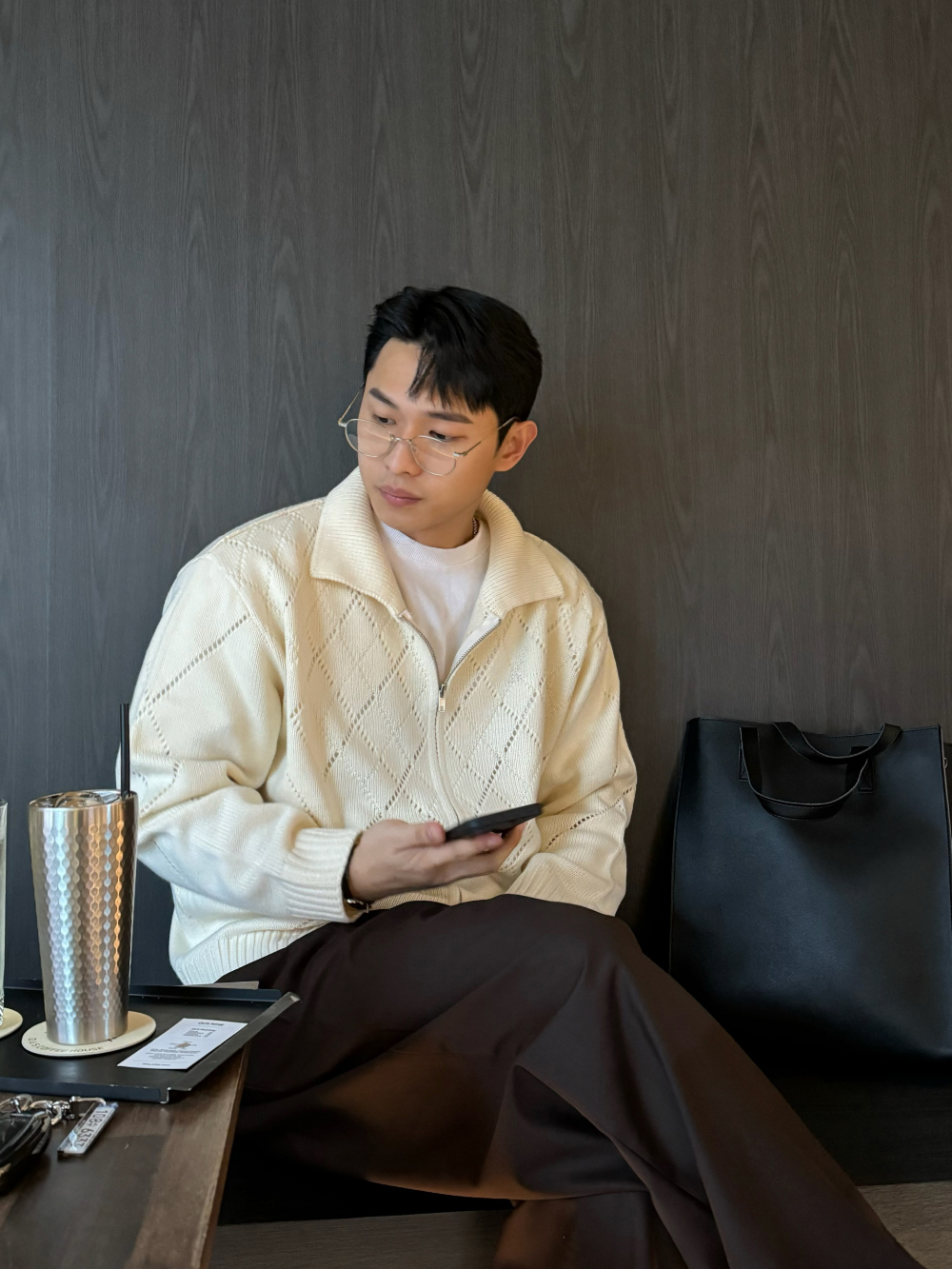 재킷 모델 착용 이미지-S1L29