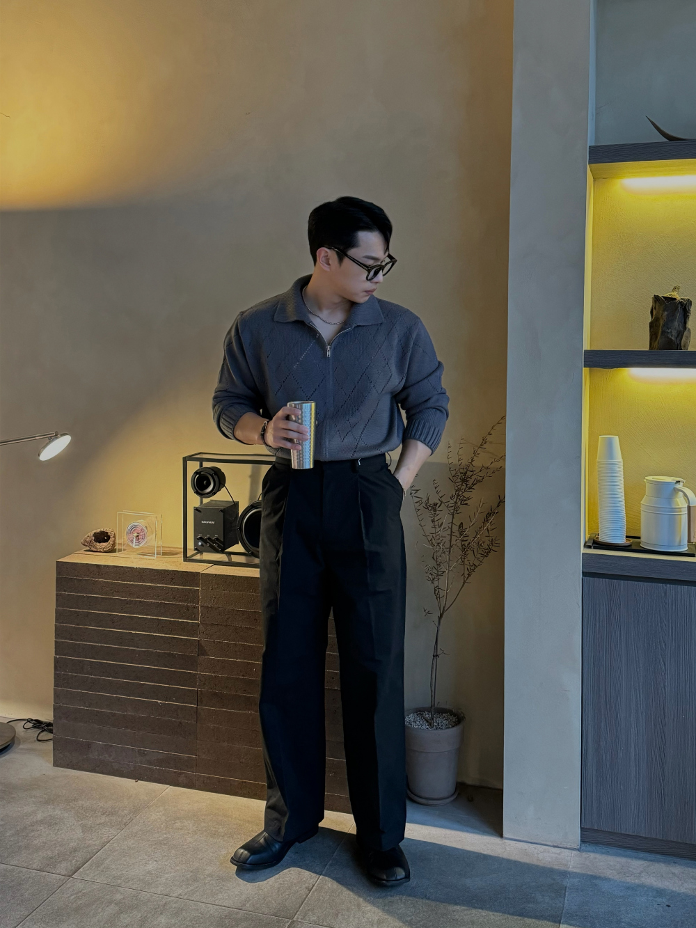 재킷 모델 착용 이미지-S1L69