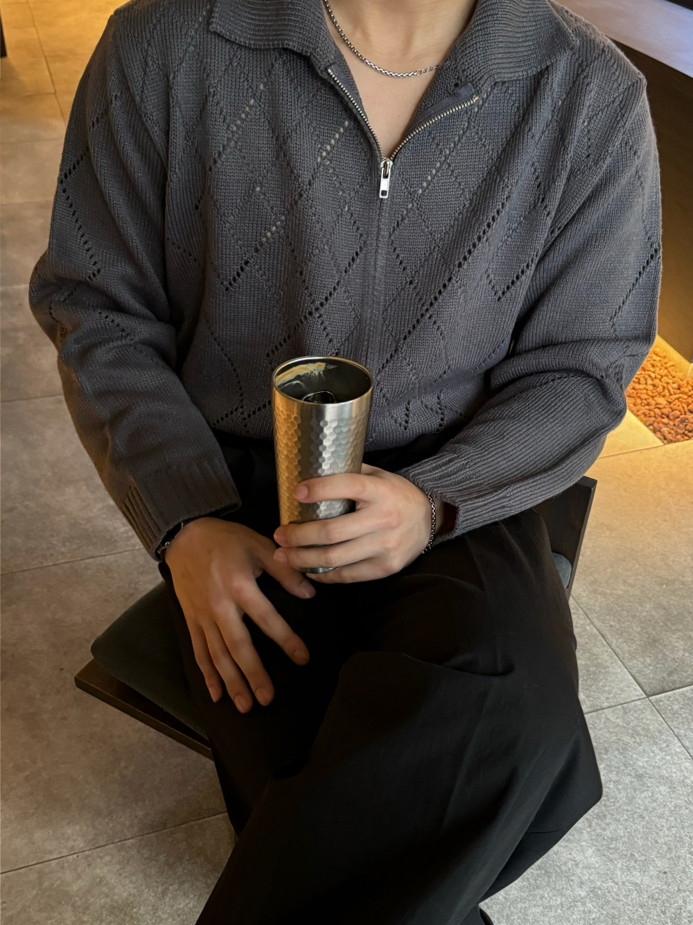 재킷 모델 착용 이미지-S1L53