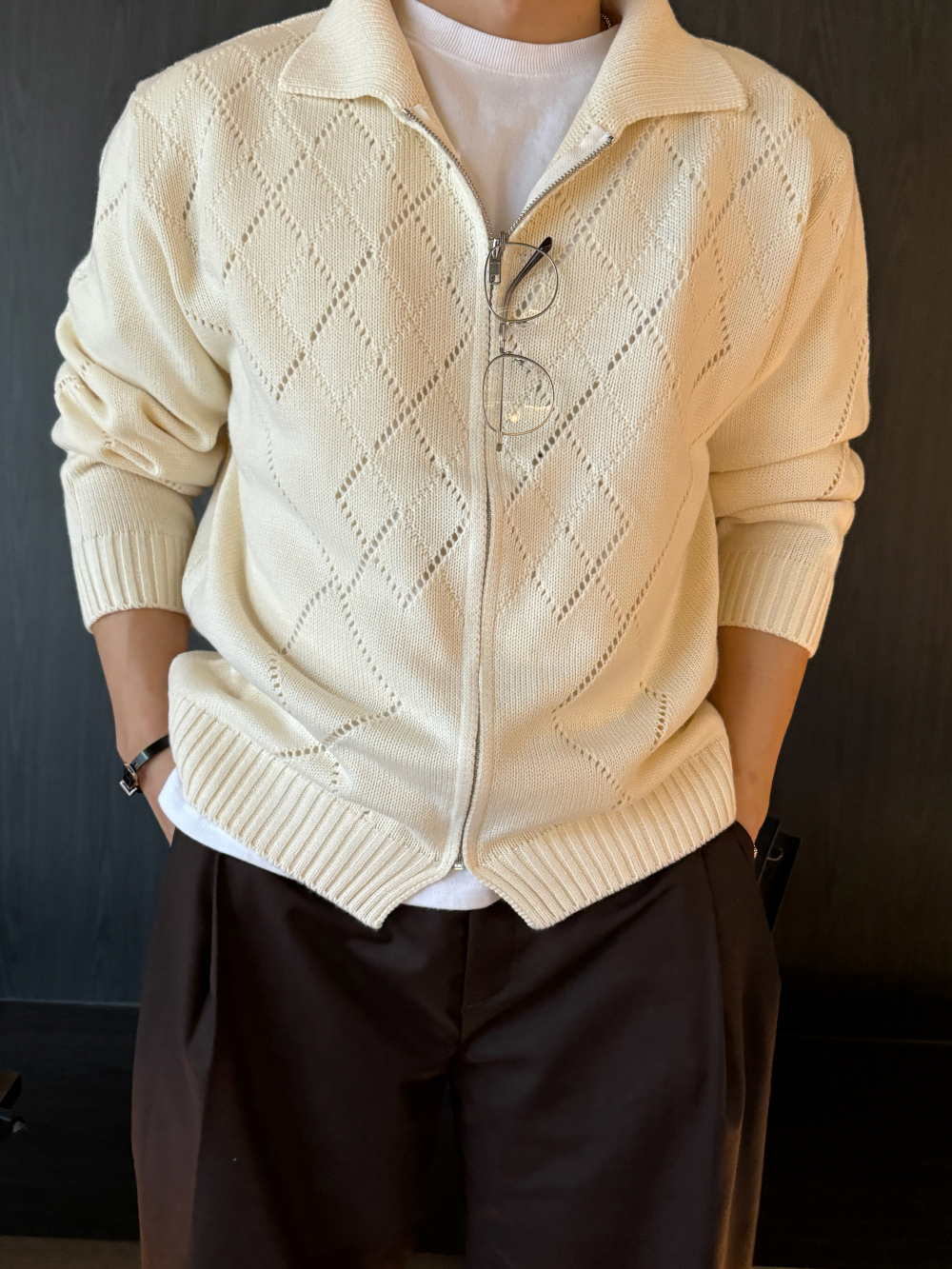 재킷 모델 착용 이미지-S1L46