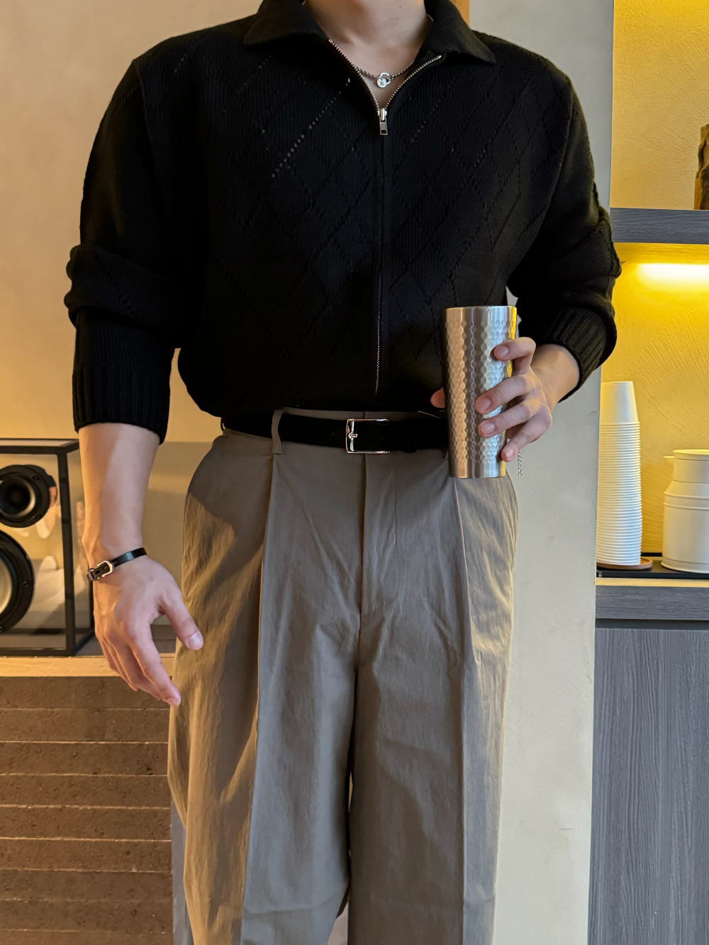 재킷 모델 착용 이미지-S1L26