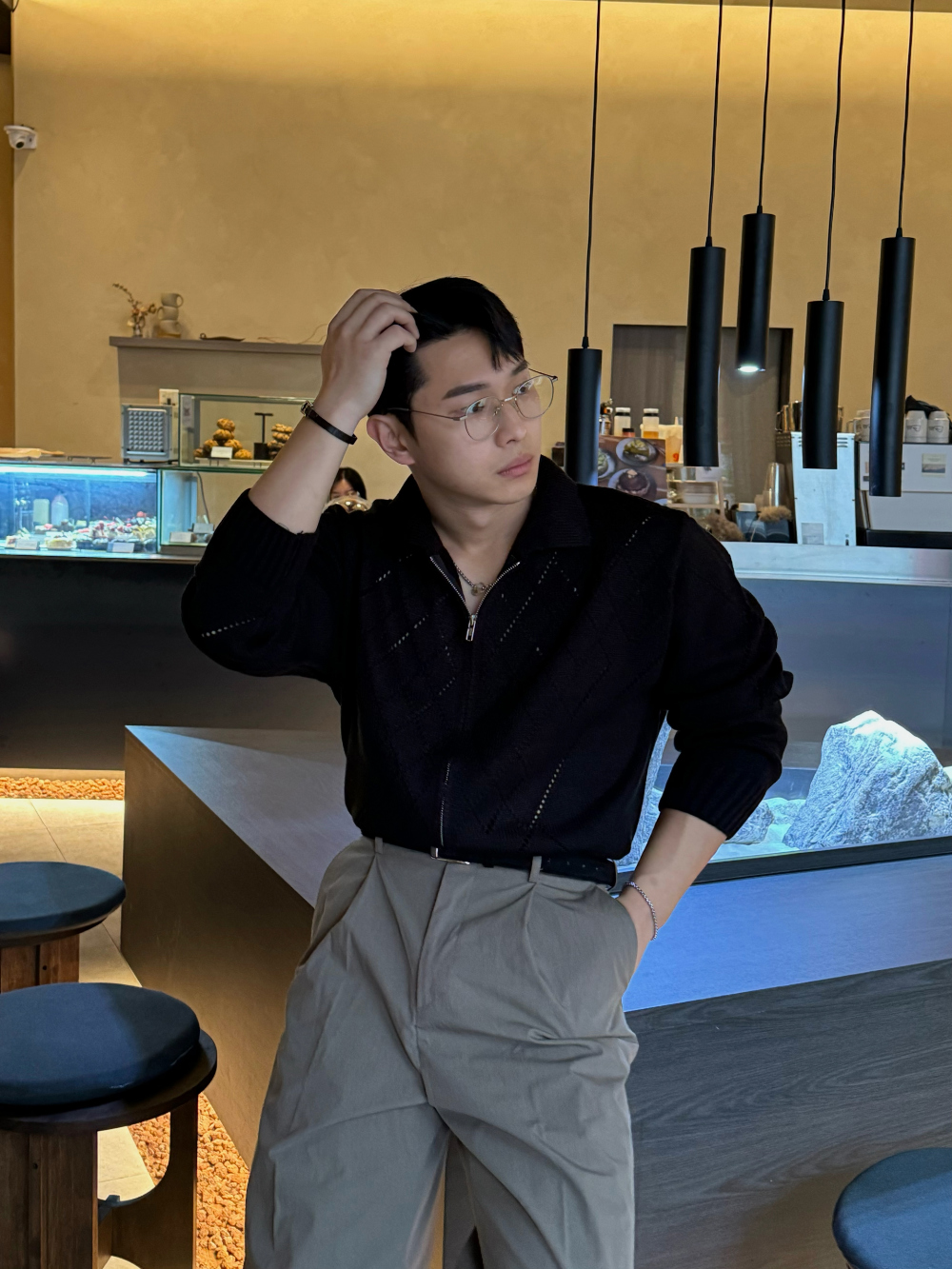 재킷 모델 착용 이미지-S1L14