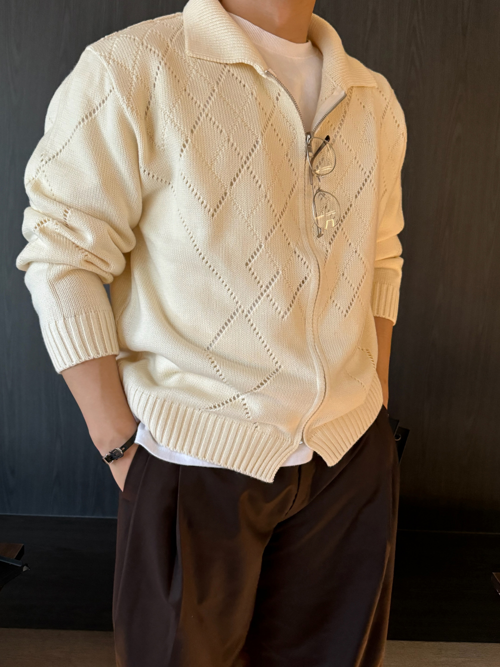 재킷 모델 착용 이미지-S1L47