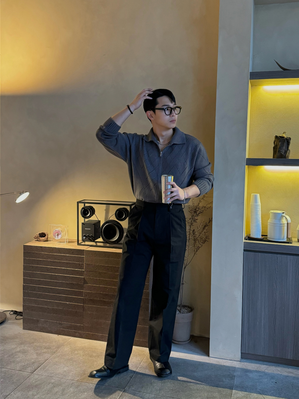 재킷 모델 착용 이미지-S1L72