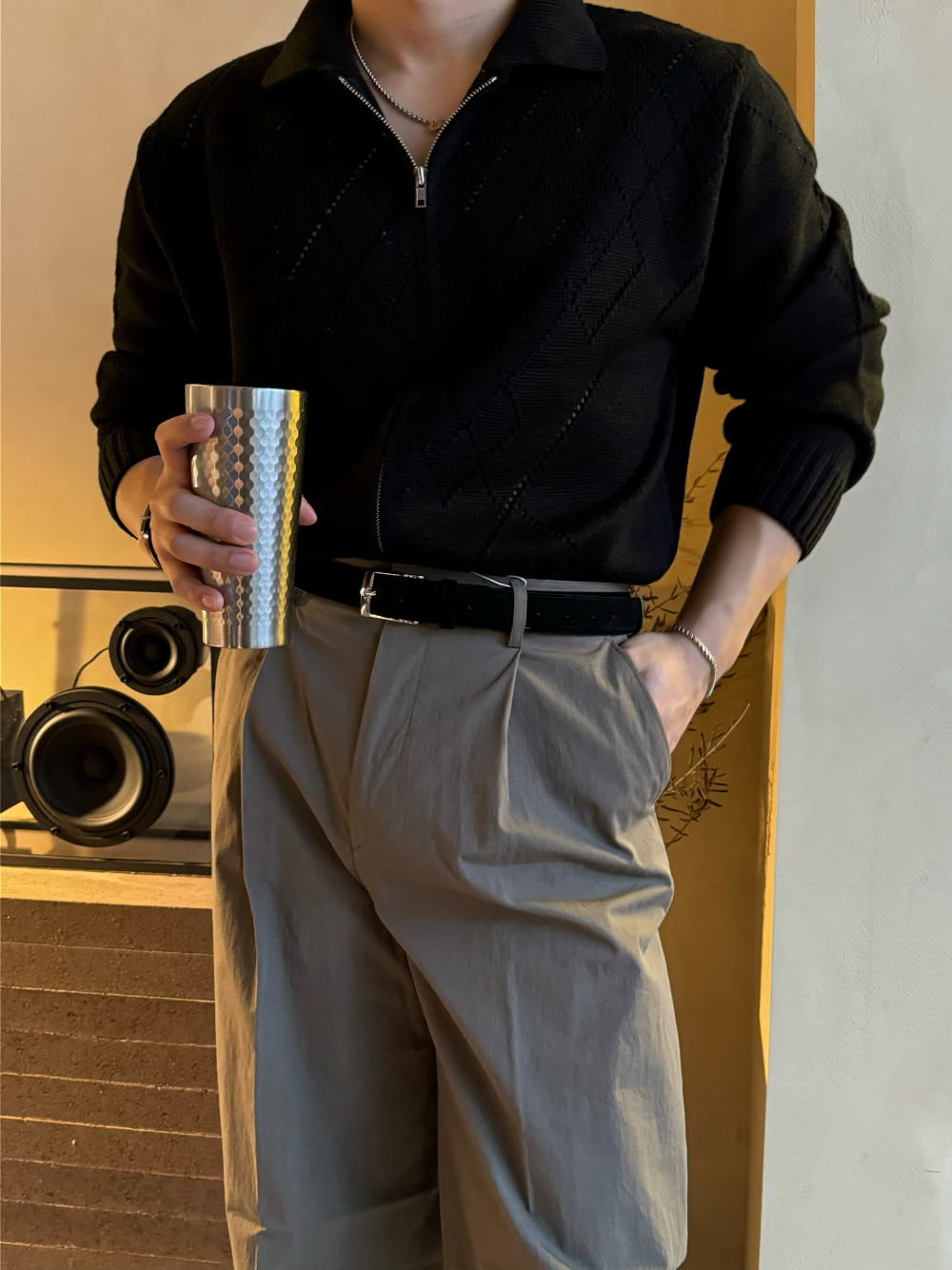 재킷 모델 착용 이미지-S1L23