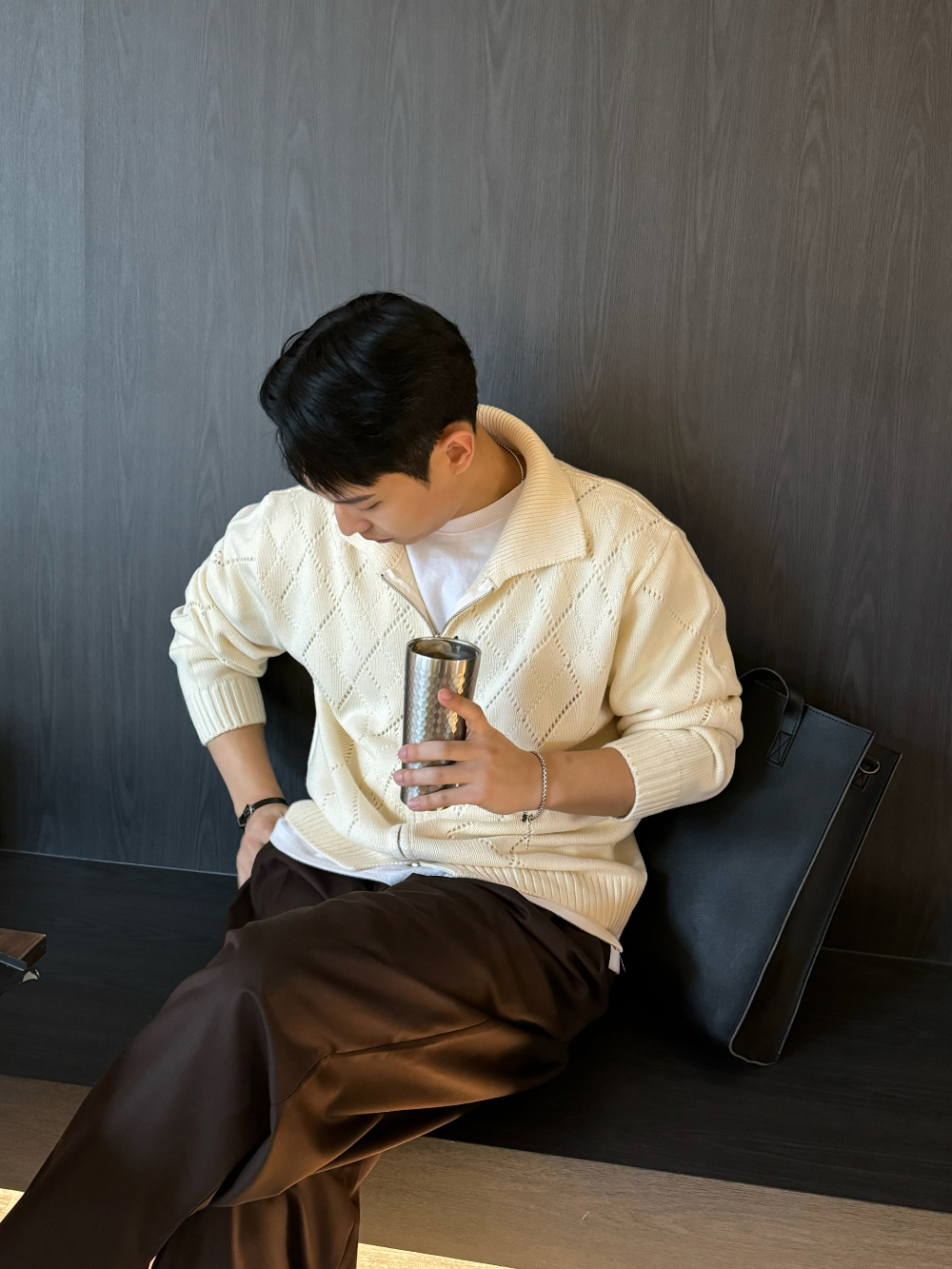 재킷 모델 착용 이미지-S1L42