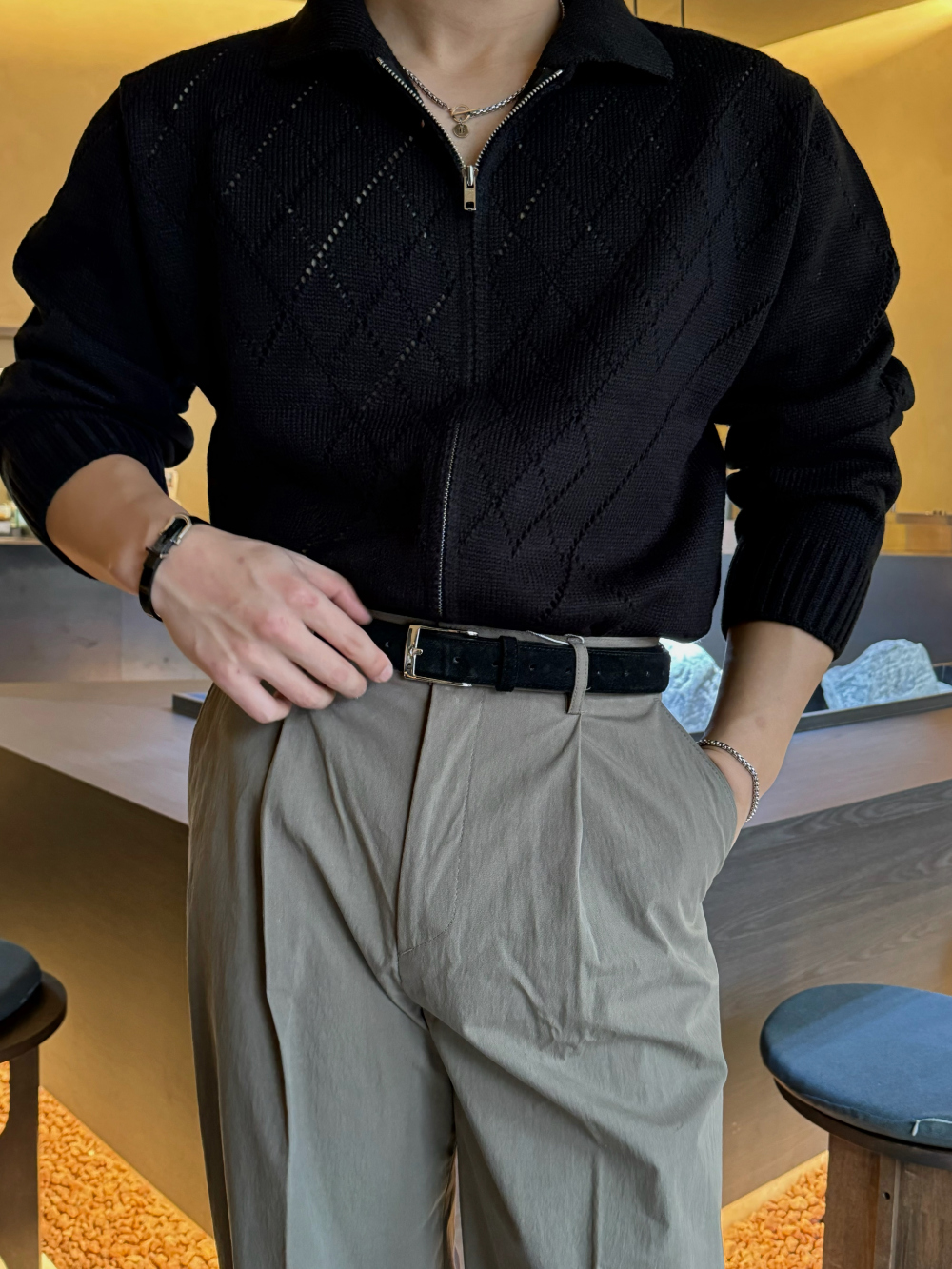 재킷 모델 착용 이미지-S1L11