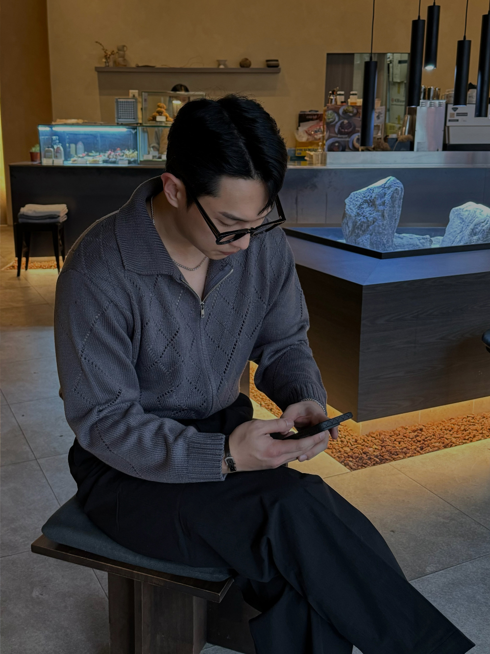 재킷 모델 착용 이미지-S1L52