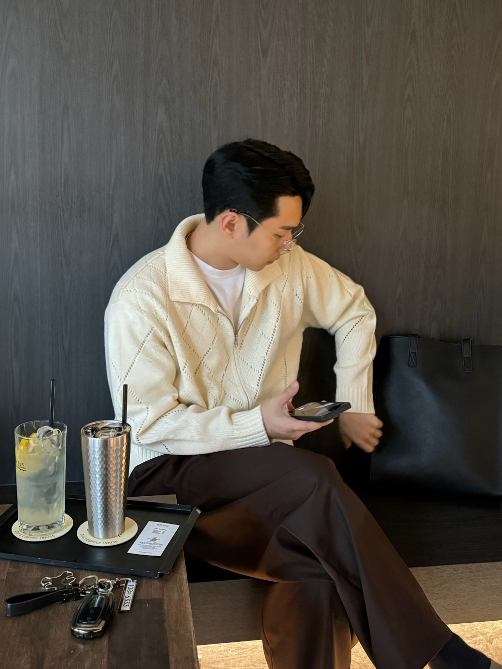 재킷 모델 착용 이미지-S1L28