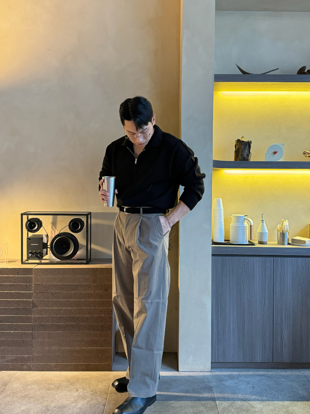 재킷 모델 착용 이미지-S1L21