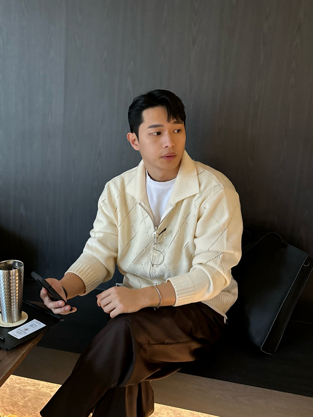 재킷 모델 착용 이미지-S1L45