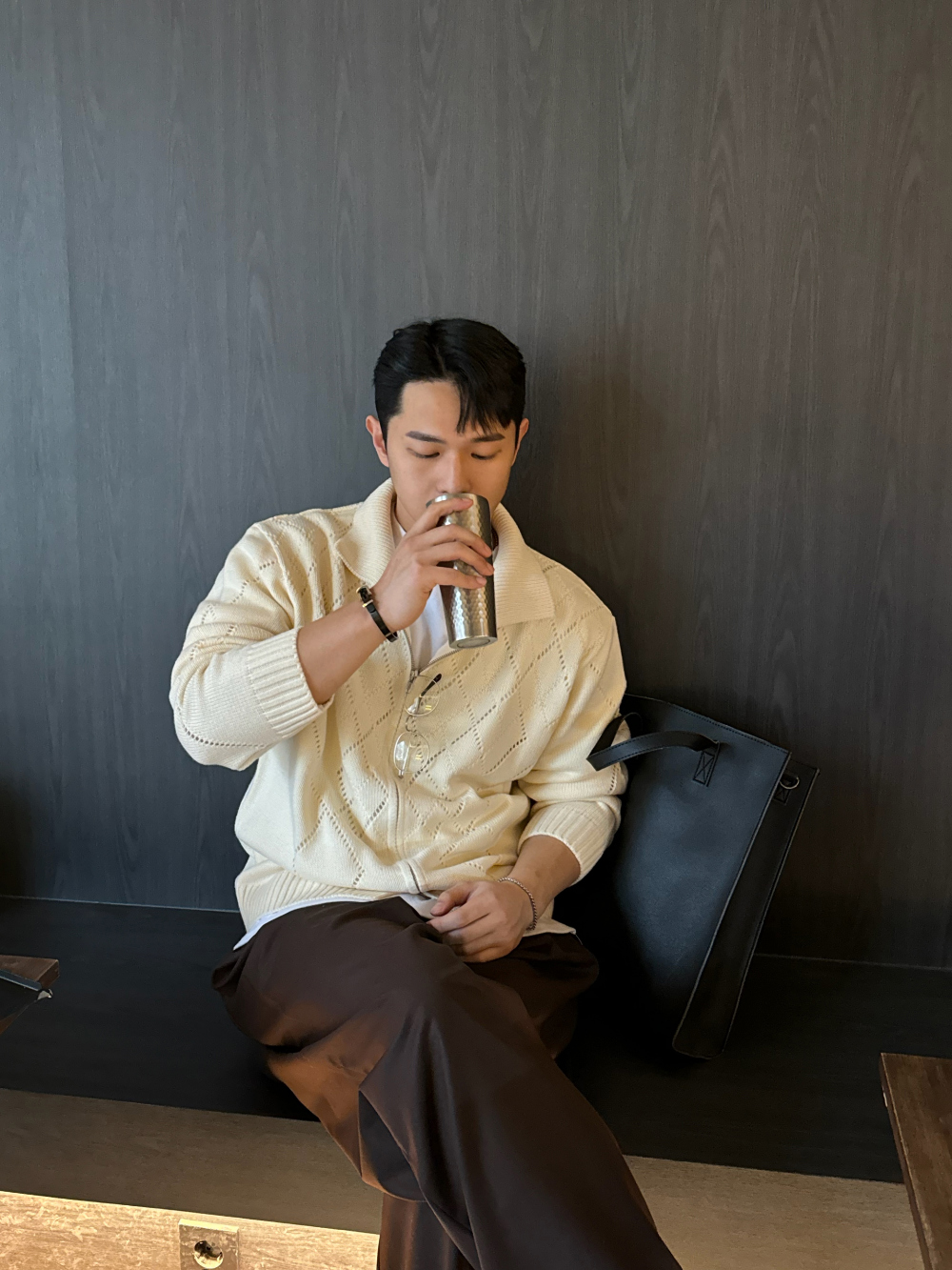 재킷 모델 착용 이미지-S1L40