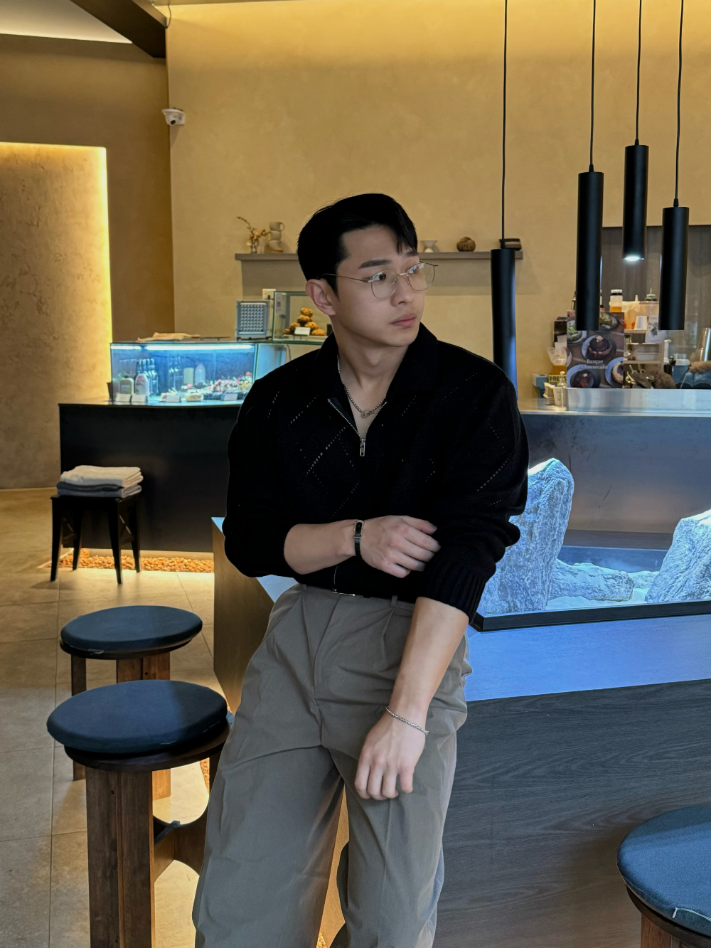 재킷 모델 착용 이미지-S1L12