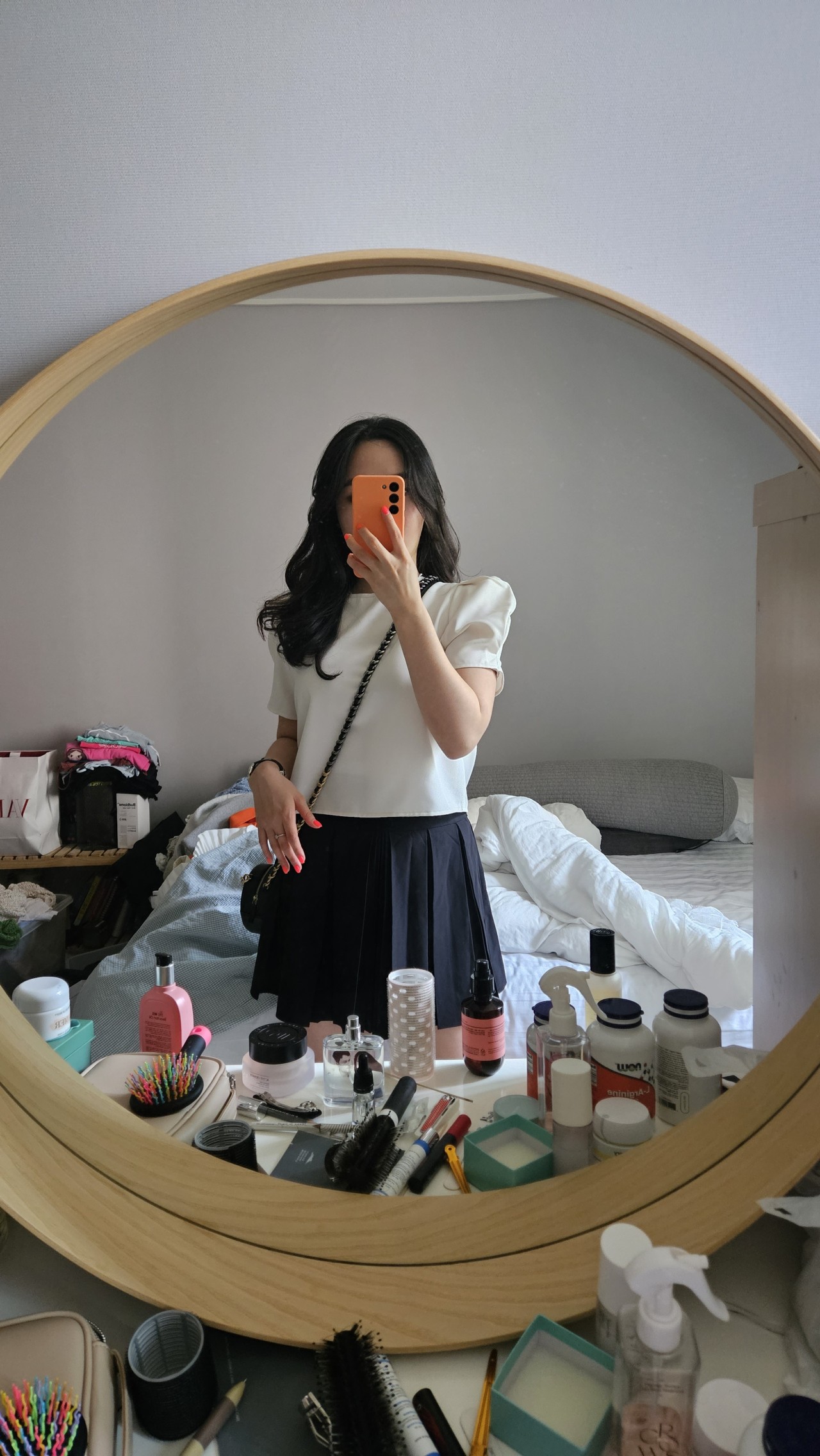 (Japan) 퍼프 블라우스 _ Ivory