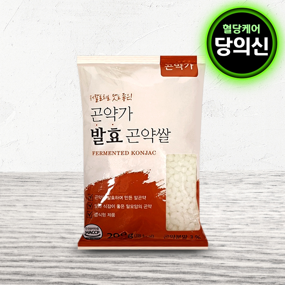 저칼로리 발효 곤약쌀 200g 10팩