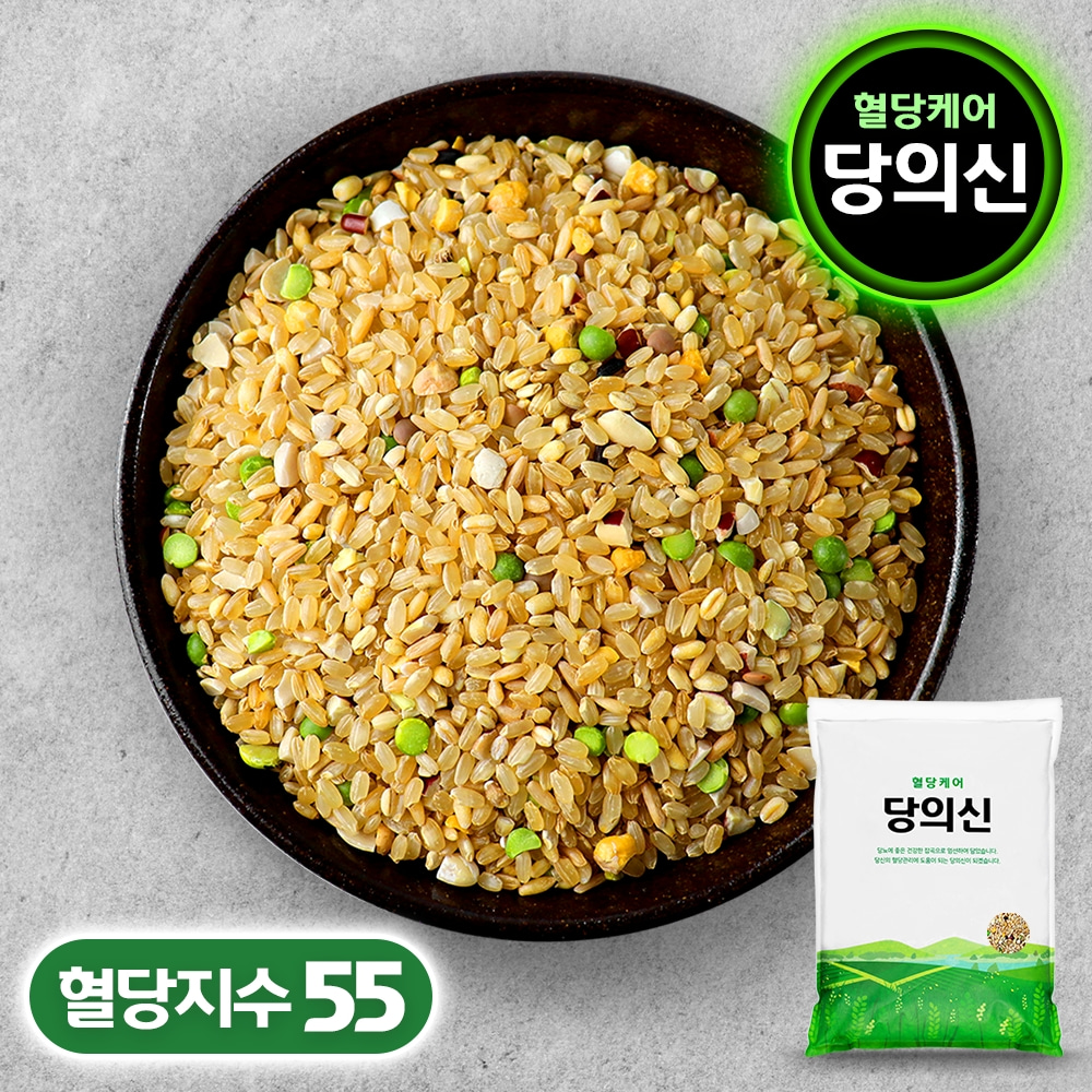 당뇨에좋은잡곡 고소한 30곡 저당쌀 (현미70 + 29곡 저당지수 혼합잡곡30) 4kg