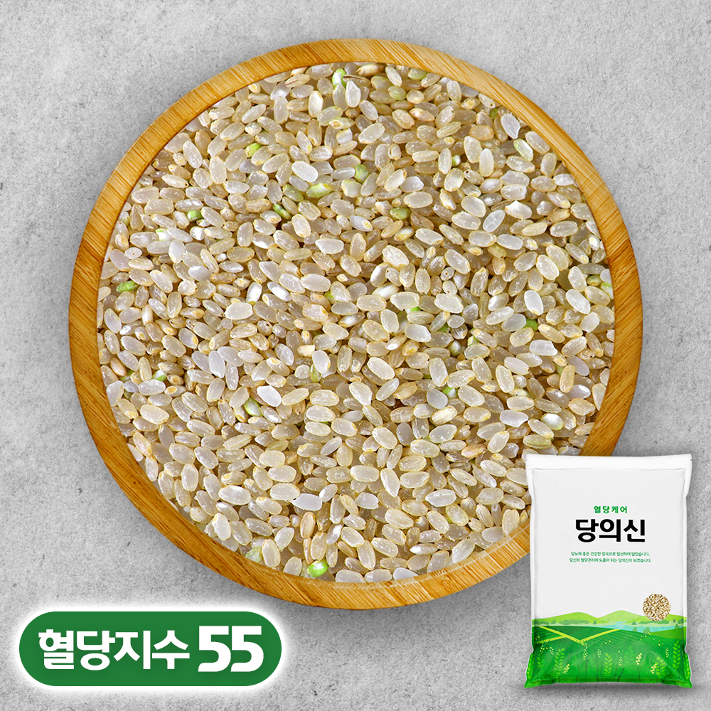 당의신 현미쌀 더부드러운 7분도 현미 국산 4kg
