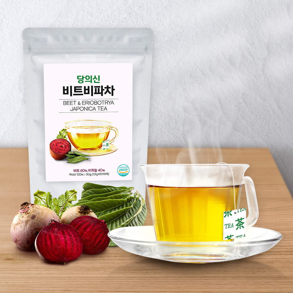 [1+1이벤트] 당의신차 혈액순환에 좋은 비트비파차 20개입