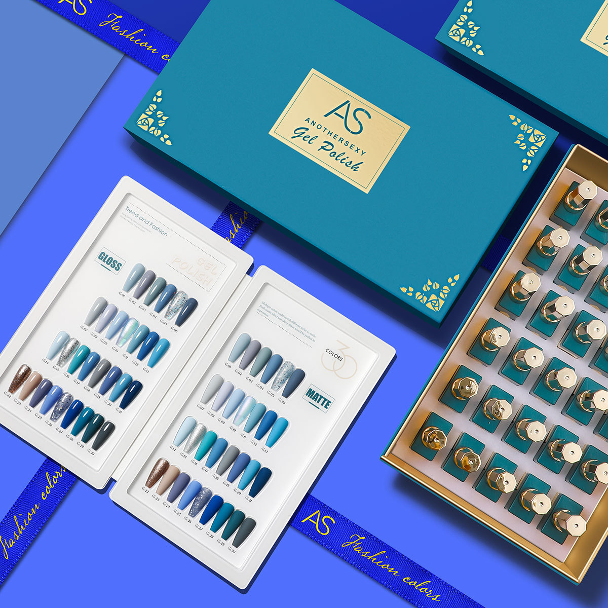 AS젤 BLR 30종 컬러젤 그린보틀