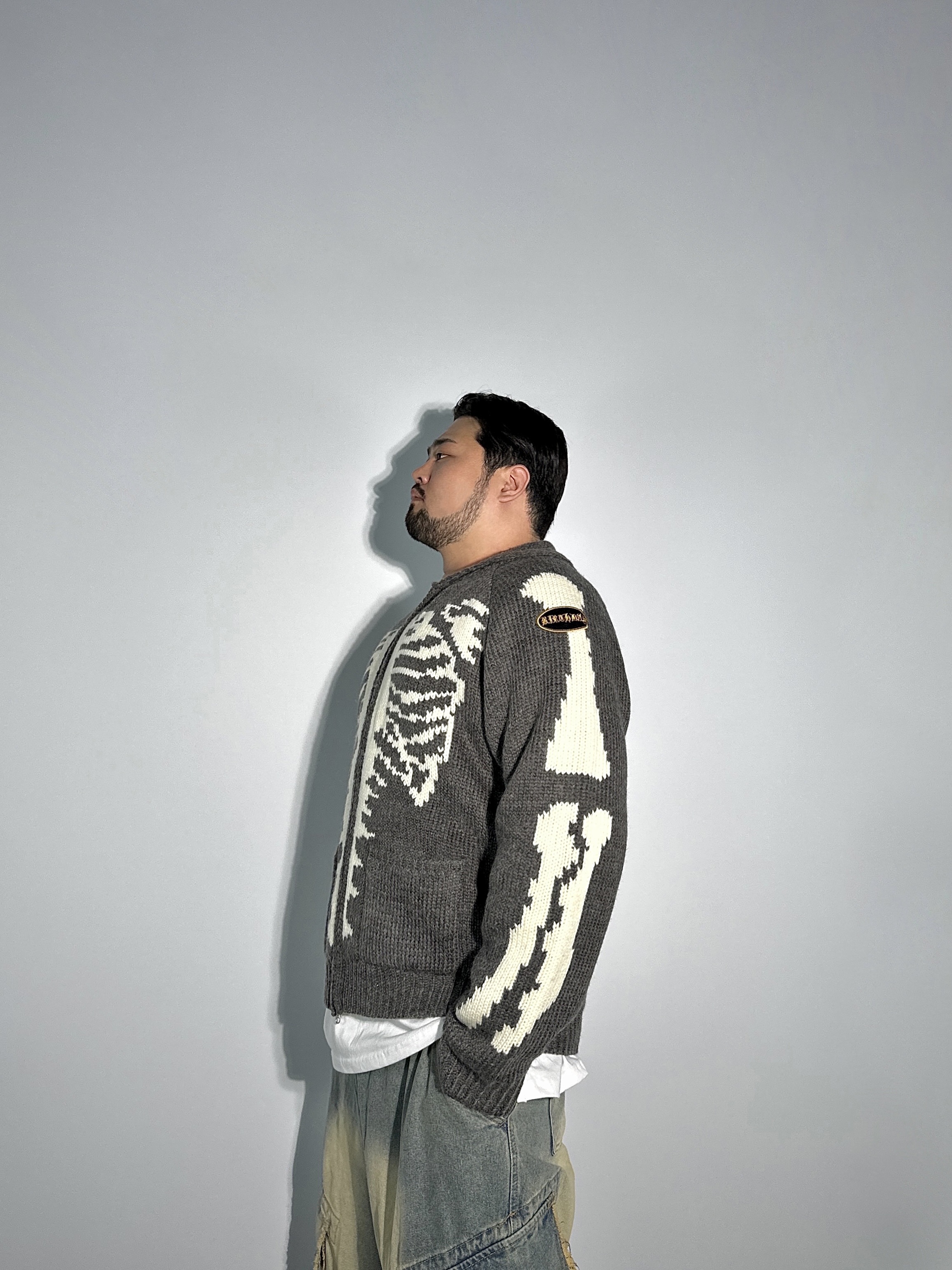 aor. HEAVY BONE JACQUARD COWICHANKNIT 에이오알닷