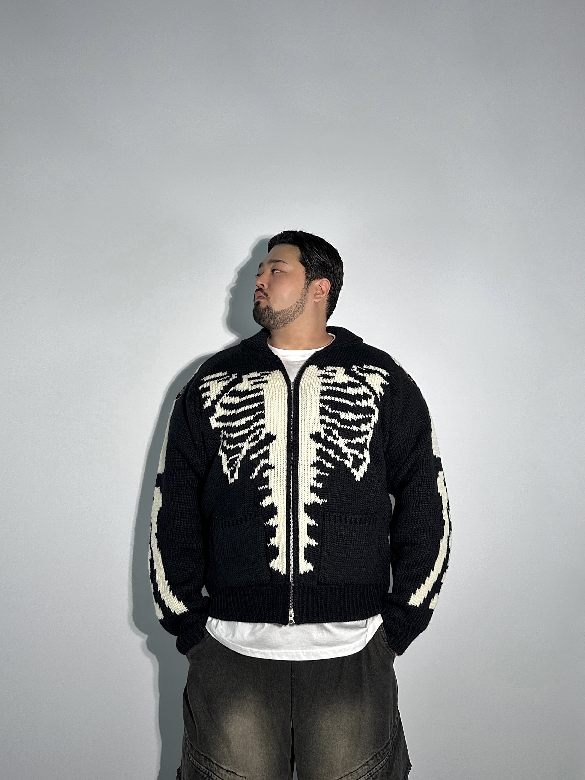 aor. HEAVY BONE JACQUARD COWICHANKNIT 에이오알닷