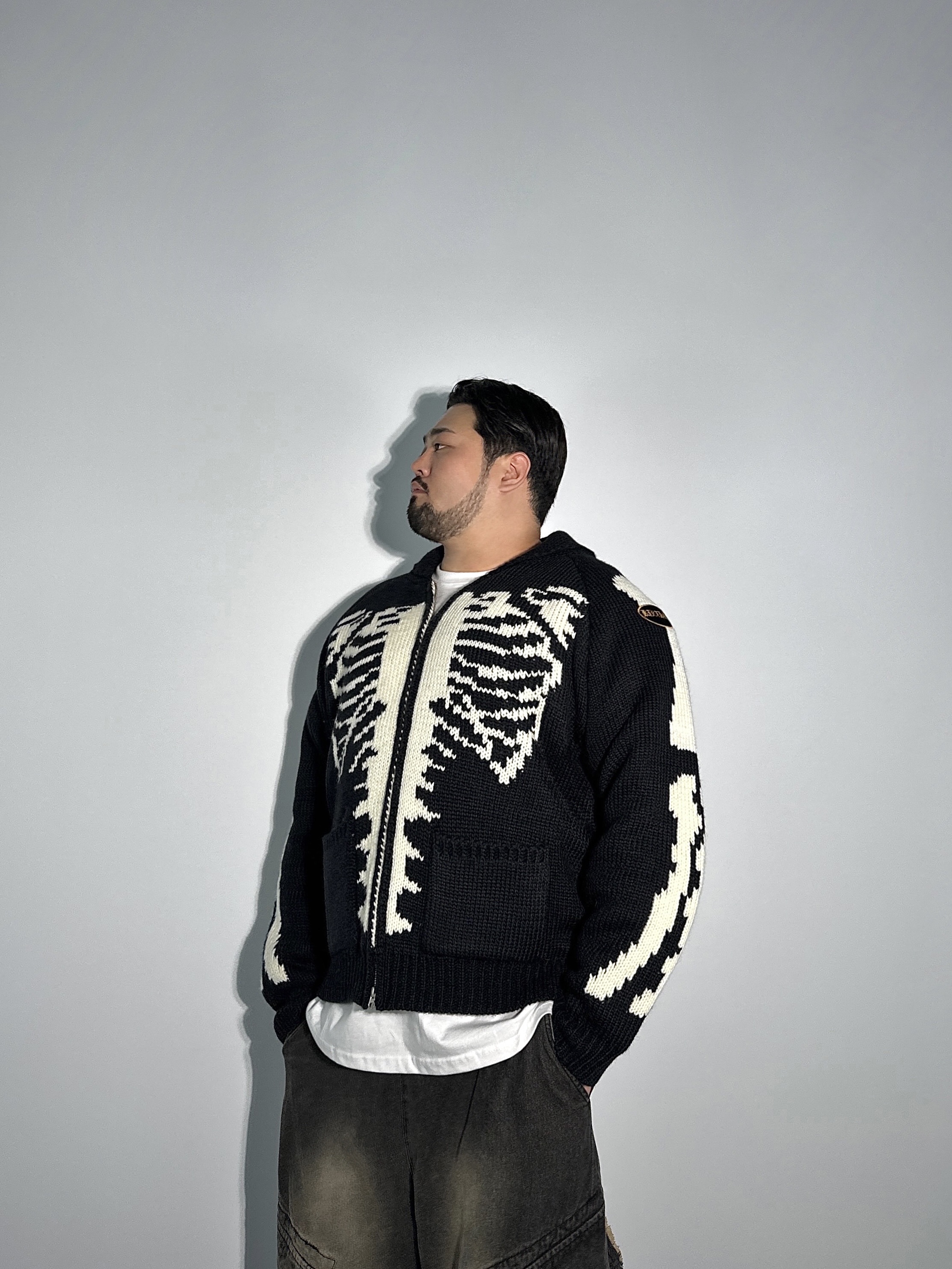 aor. HEAVY BONE JACQUARD COWICHANKNIT 에이오알닷