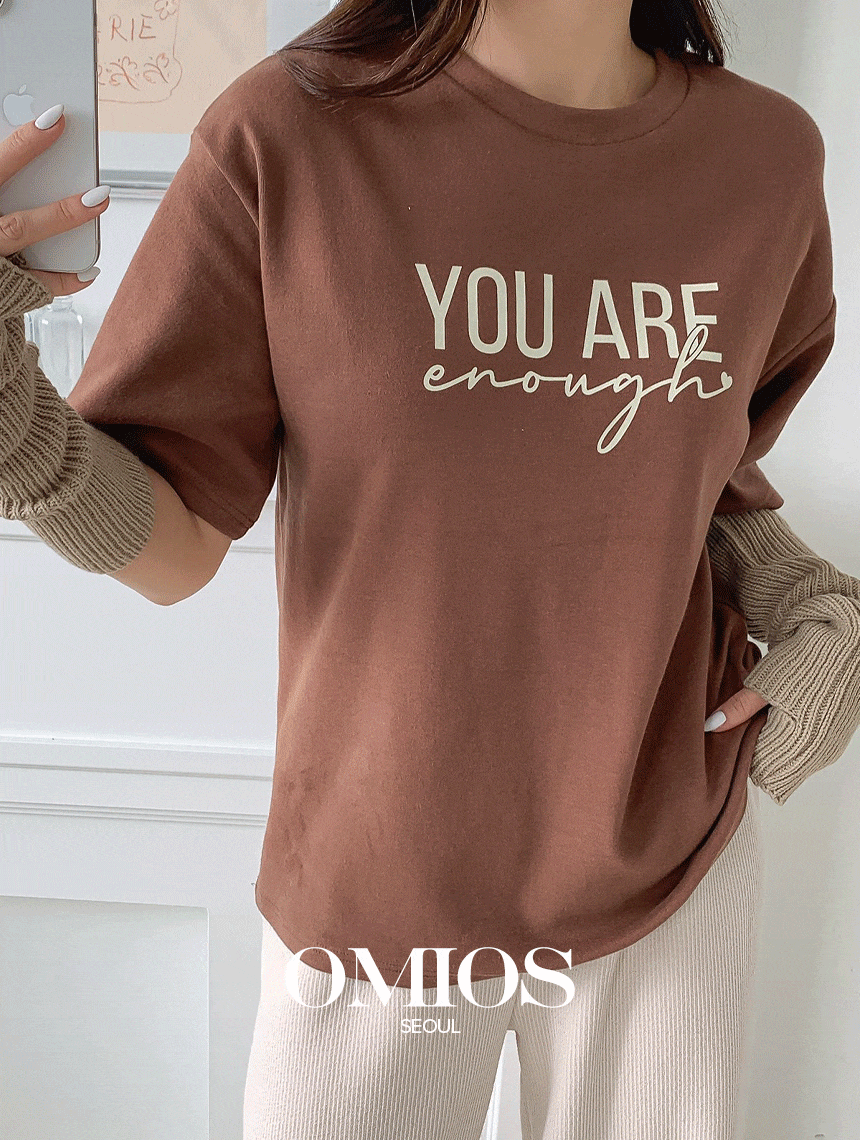 베이직 스판 라운드넥 이너 티셔츠 [553085153]