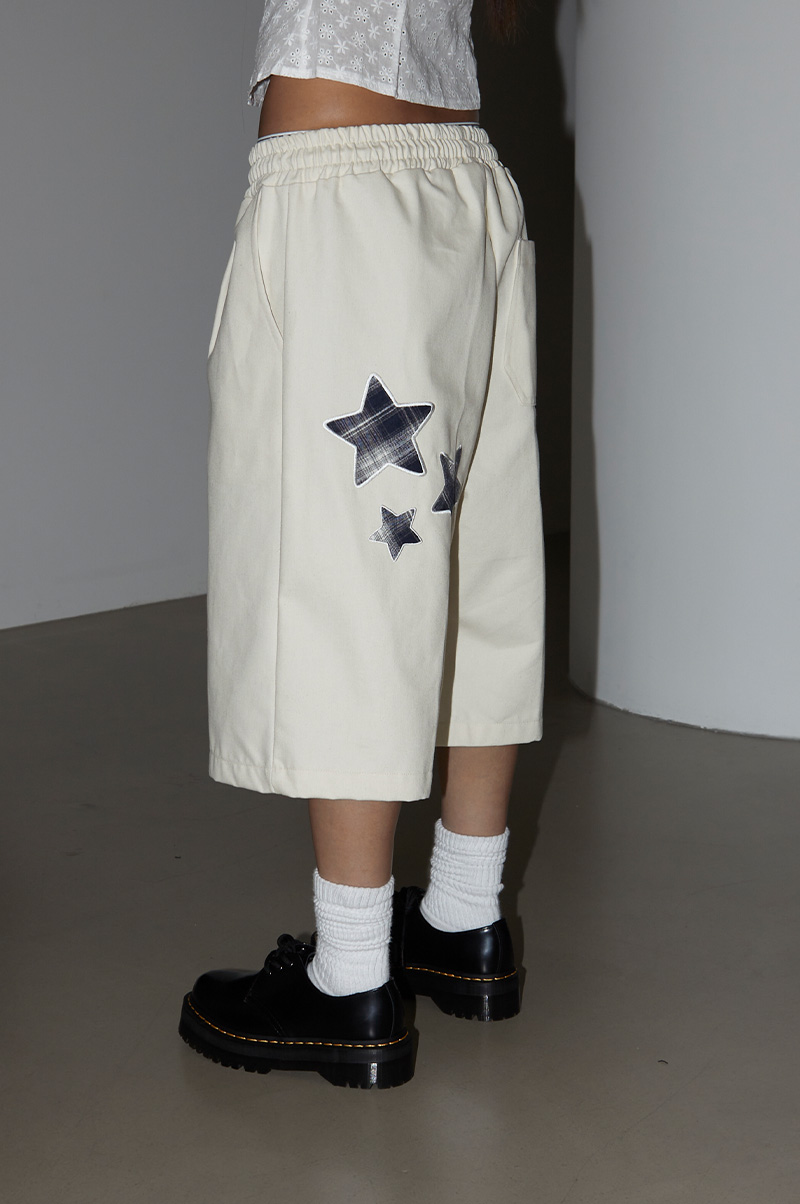 【SATIIIZ】Carden Pigment Bermuda Pants NEW IN - NEW IN - 런츠