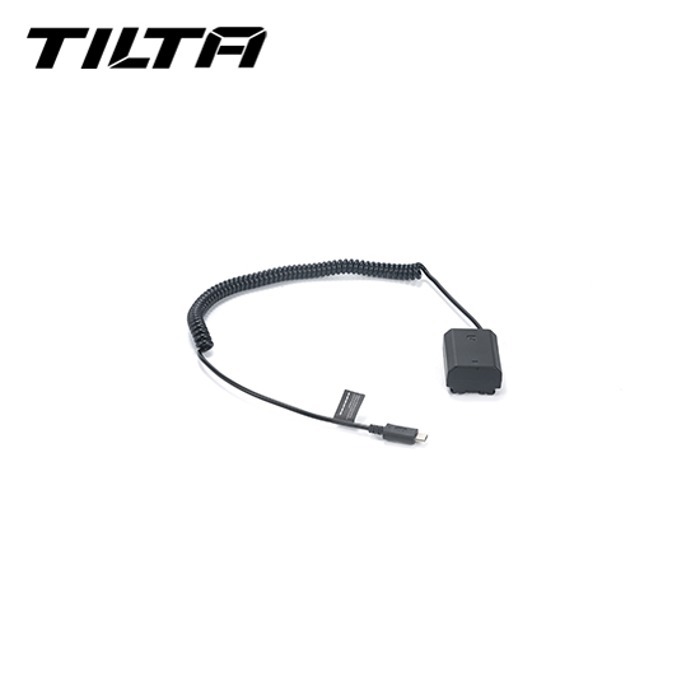 틸타 TILTA Sony NP-FZ100 Dummy Battery to USB-C PD Power Cable_DB-SYFZ-USBC