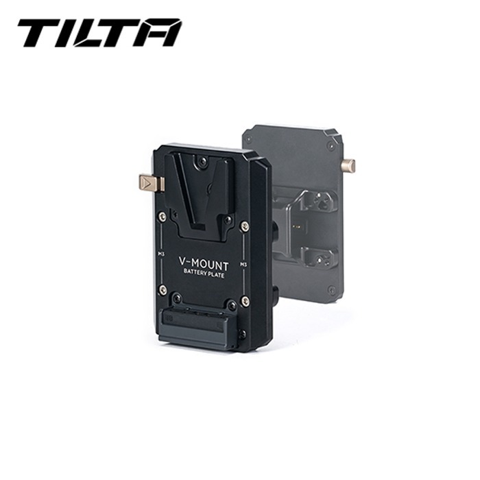 틸타 TILTA V-Mount Battery Plate for Dual Handle Power Supply Bracket_TGA-DHB-V