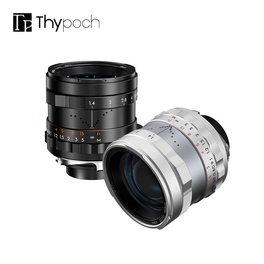 타이포크 Thypoch Simera 35mm F1.4 ASPH.(M 마운트) 초승달 모양 탭