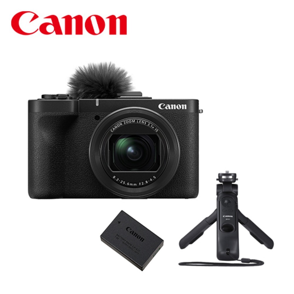 캐논 PowerShot V1 + LP-E17 + HG-100TBR 삼각대 그립 무선 리모트 컨트롤러