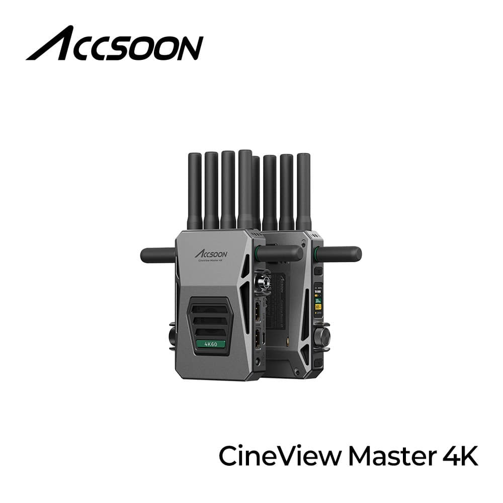 Accsoon 악순 CineView Master 4K 무선 영상 송수신기 4K 시네뷰 마스터 4K