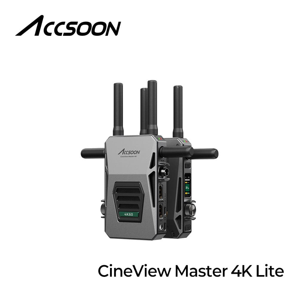 Accsoon 악순 CineView Master 4K Lite 무선 영상 송수신기 시네뷰 마스터 4K