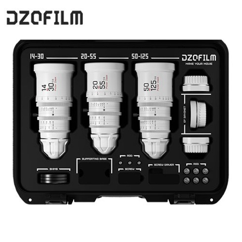 [디지오필름] DZOFILM Pictor Zoom 3 Lens Kit White