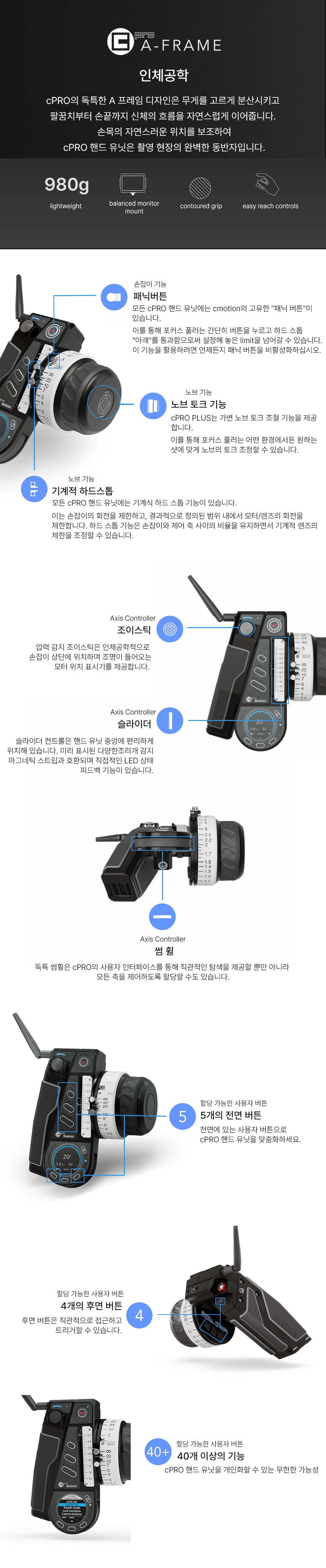 [씨모션] CMOTION cPRO PLUS motor kit 2 - 시네몰