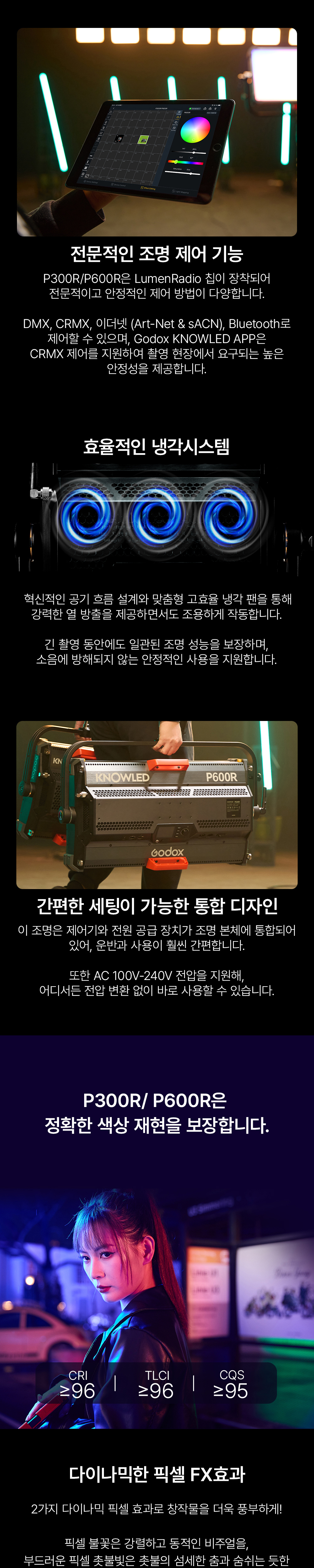 고독스 Godox P300R Kit 라이트 패널 키트
