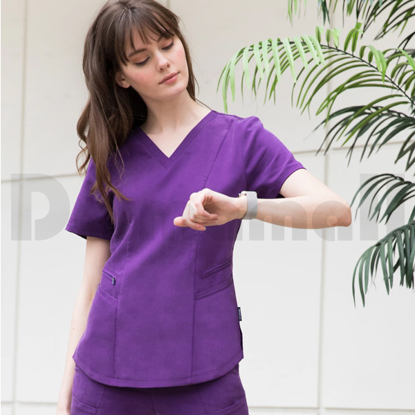 [메디클로] Amelia Scrub top｜아멜리아 수술복 상의 (4color) 20%+10%추가할인 상세이미지 1