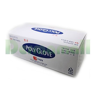 [고려양행]멸균폴리글러브 (Sterile Poly Glove) M, 2매포장 상세이미지 1