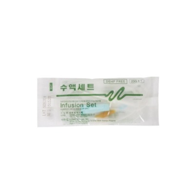 [두원메디텍]수액세트(I.V Set)_DEHP FREE / 유침 23G*1inch 상세이미지 1