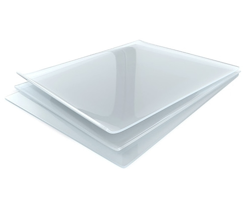[3월 신규] 투명매트 비닐장판 선반용(왜건) 코팅유리보호막효과 오염방지 44x32cm (3개입)