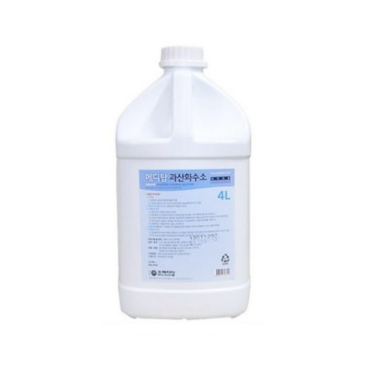 [메디탑]과산화수소수 (H2 O2) 4L
