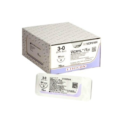 [에치콘]바이크릴 플러스(Vicryl Plus) 3/0, VCP9581H