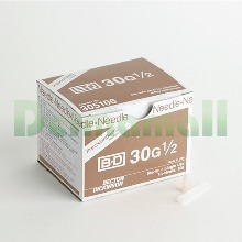 [BD]일회용주사침(Disposable Needle) 30G (1/2인치)