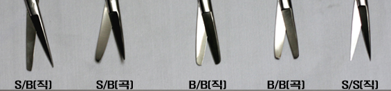 외과가위(Operating Scissor) 14cm-str (B/B), p.k 상세이미지 1