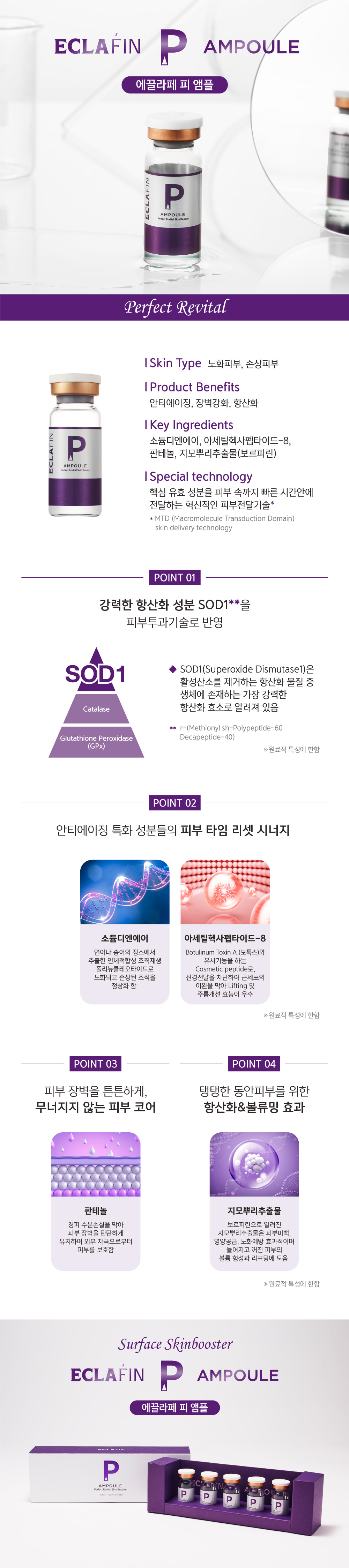 에끌라페 P 앰플 스킨부스터 5CC * 5VIAL (재생) 상세이미지 1