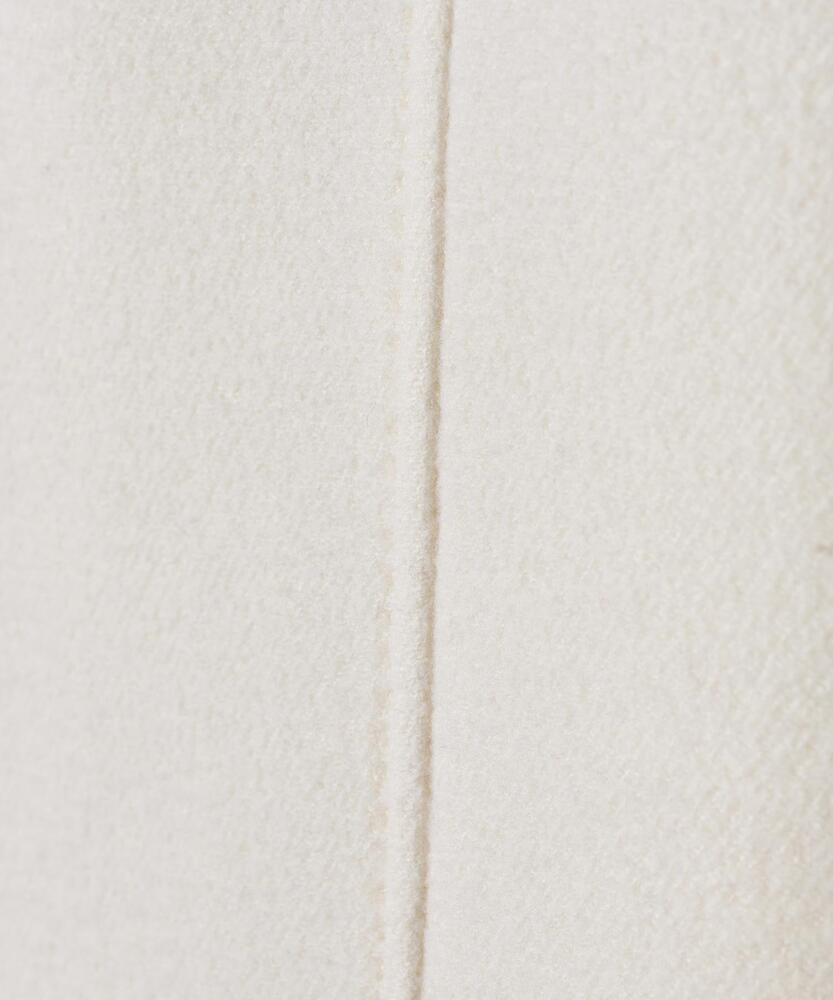 CLASSIC WOOL HALF COAT CREAM - TTUDEMENT