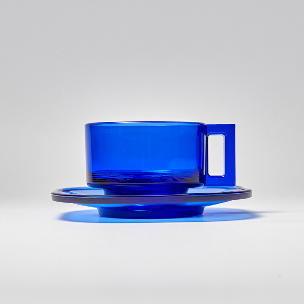 Cup and Saucer/Cobalt