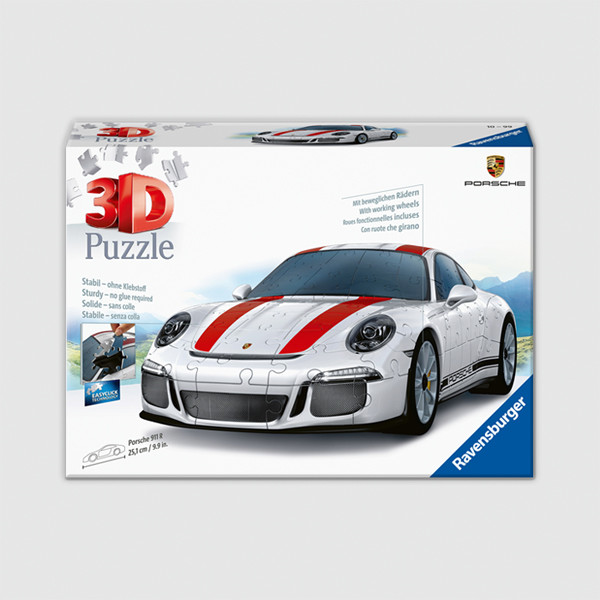 R125289_3D 퍼즐: 포르쉐 911 R_108피스 상품 이미지