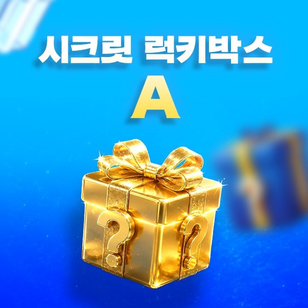 시크릿 럭키박스 A조 상품 이미지